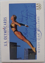 Load image into Gallery viewer, Wendy Liam Williams signed US Olympic card

