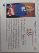 Load image into Gallery viewer, Wendy Liam Williams signed US Olympic card
