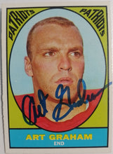 Load image into Gallery viewer, Art Graham signed football card #2

