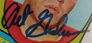 Art Graham signed football card #2